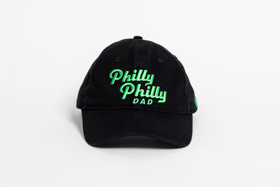 Old School Philly Philly Dad Hat - Adjustable Black Buckle