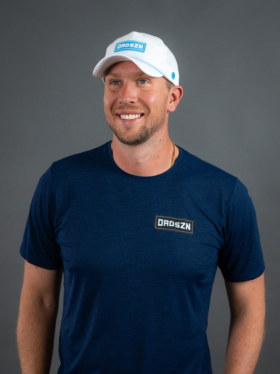 DAD SZN Core Performance Hat - White Water-Resistant