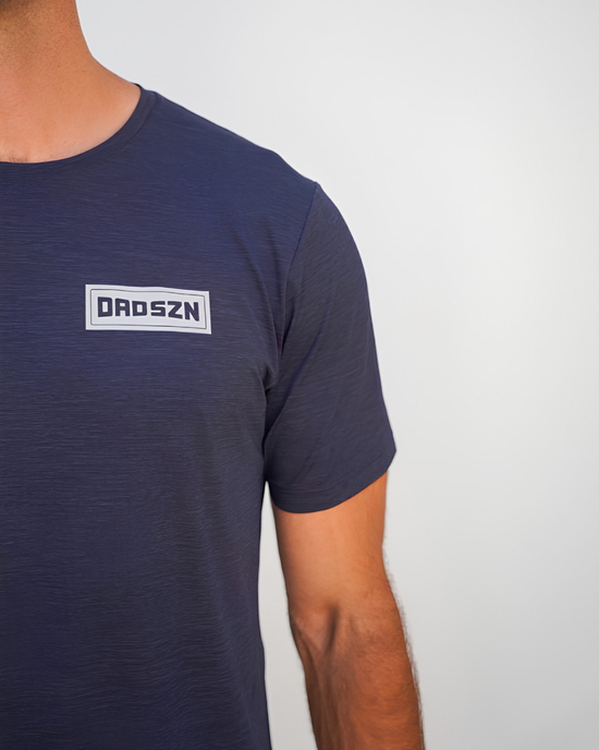DAD SZN Everyday Performance Tee – Midnight Heather