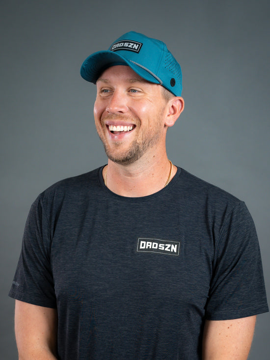 DAD SZN Core Performance Hat - Coastal Teal