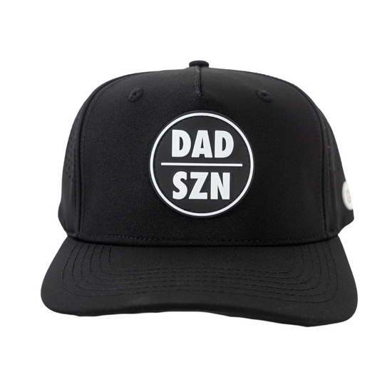 OG Black Dad SZN Performance Hat - Black Logo