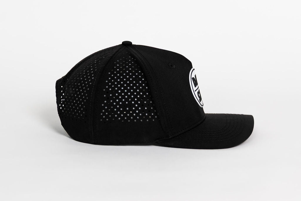 洋楽 on u sound patch cap black mesh Rubber Skull Cap Patch - Performance Hat – Double Down Deer Feed