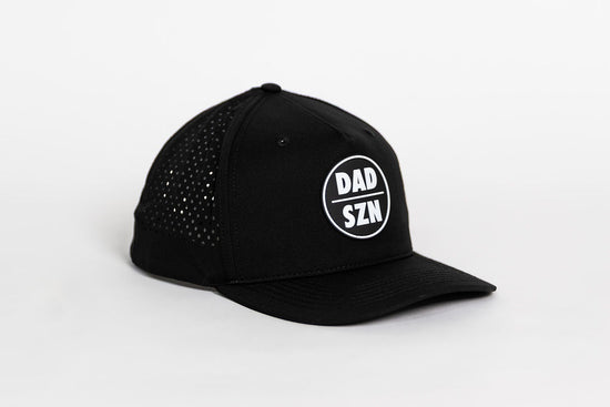 OG Black Dad SZN Performance Hat - Black Logo