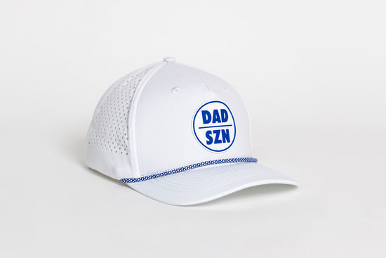 DAD SZN Core Performance Rope Hat - White / Blue