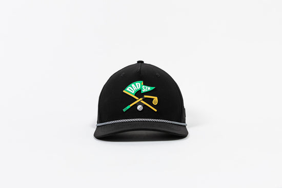 DAD SZN Golf Performance Hat - Black