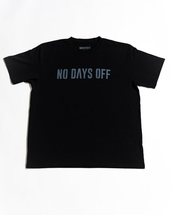 No Days Off Hybrid Tee - Black