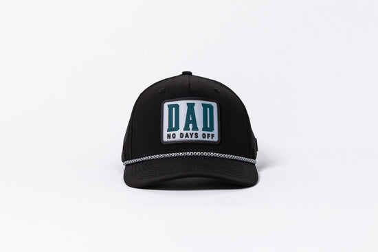 DAD No Days Off Performance Hat - Black/Midnight Green/Grey