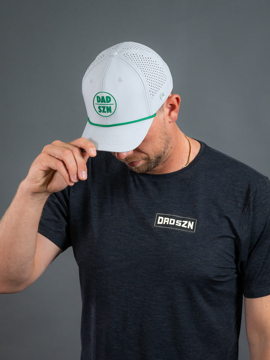 DAD SZN Modern Performance Rope Hat - Grey / Green