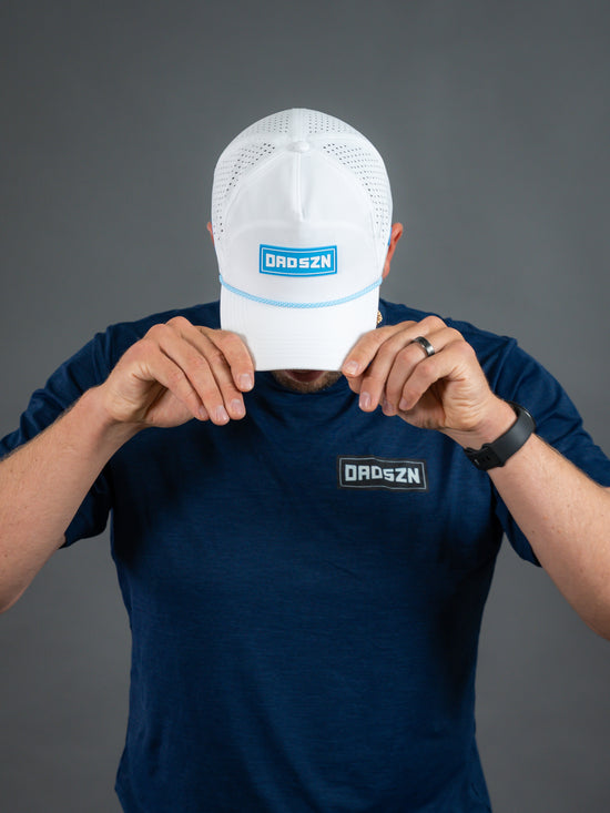 DAD SZN Core Performance Hat - White Water-Resistant