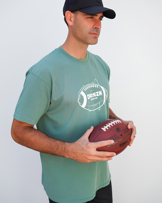 DAD SZN Football Club Tee - Green