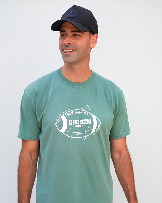 DAD SZN Football Club Tee - Green