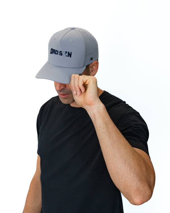 DAD SZN Core Performance Hat - Steel Grey