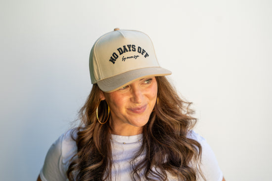 “No Days Off” MOM SZN Two-Tone Lifestyle Hat