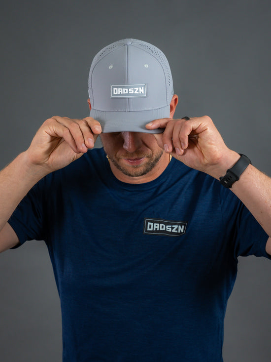 DAD SZN Modern Performance Hat - Grey