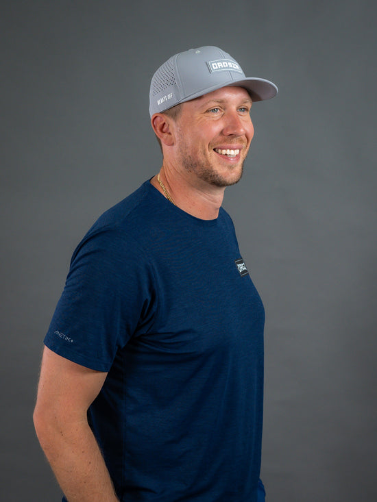 DAD SZN Modern Performance Hat - Grey