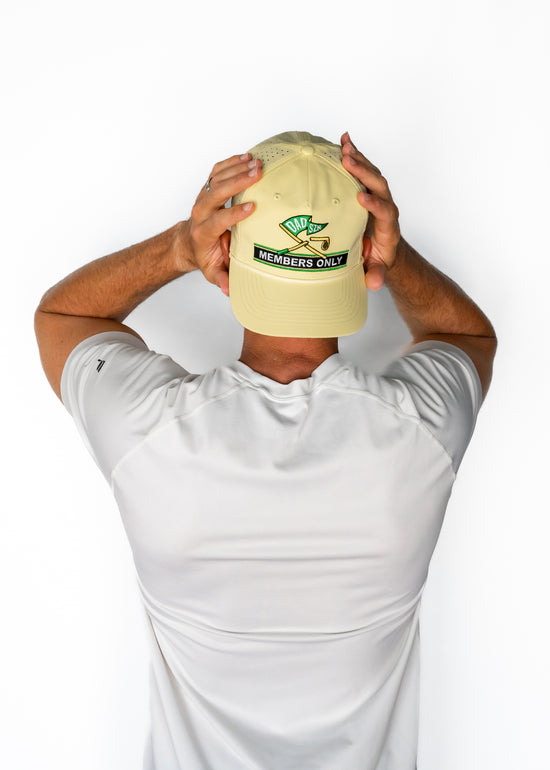 DAD SZN Members Only Golf Hat - Soft Yellow