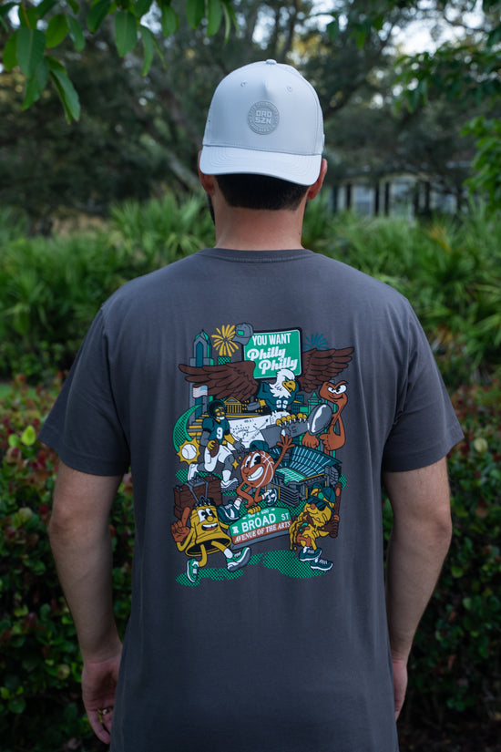 The Philly Tee - Charcoal