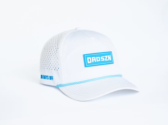 DAD SZN Core Performance Hat - White Water-Resistant