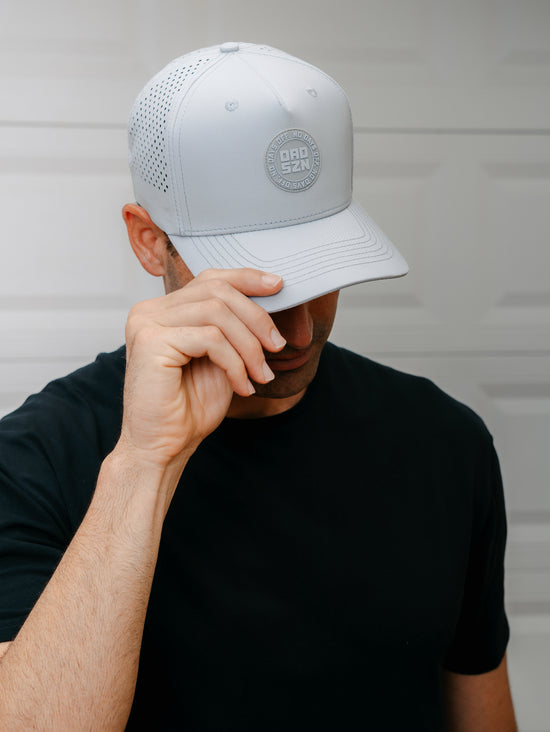 DAD SZN Grey Stealth Performance Hat