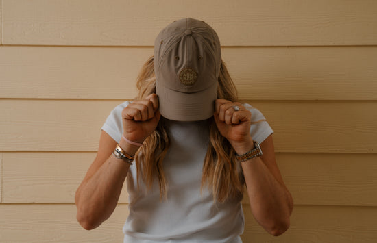 Mom in Motion Cap - Latte