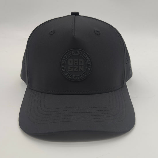 DAD SZN Black Stealth Performance Hat