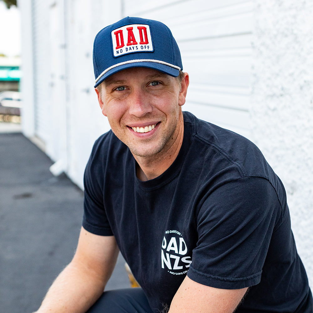 DAD SZN Patch Rope Hat - Navy