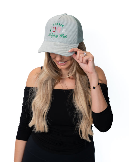 The Mahjong Club Hat - Sage