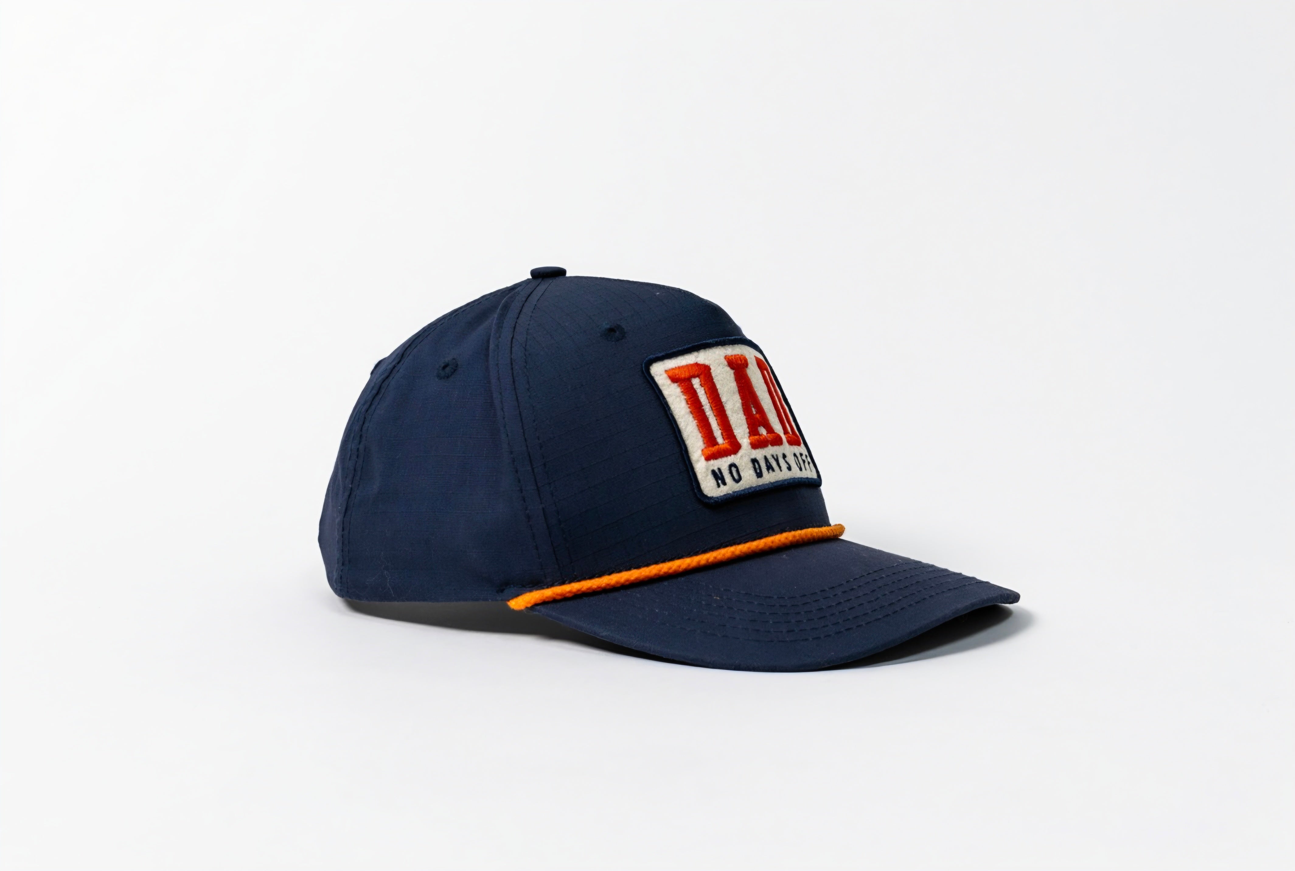 DAD SZN Patch Rope Hat - Navy / Orange