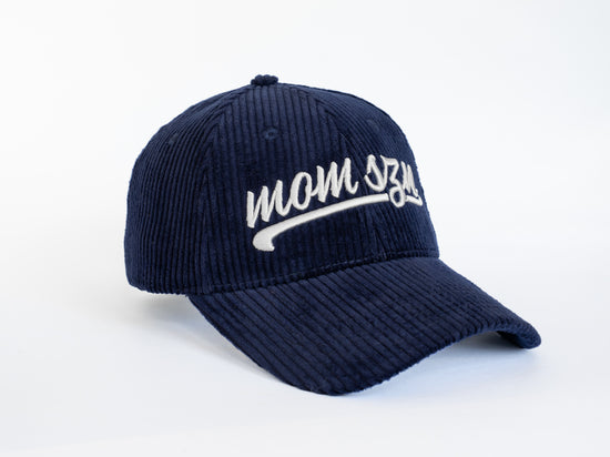 MOM SZN Corduroy Classic Hat - Navy