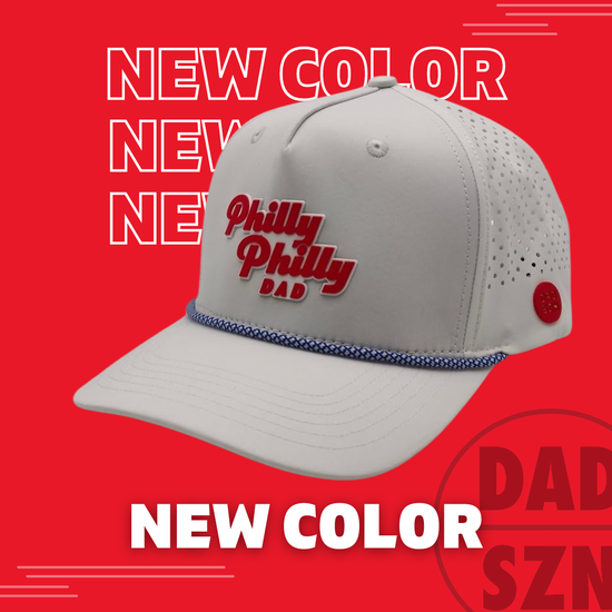 Philly Philly Dad Hat - Red Lettering